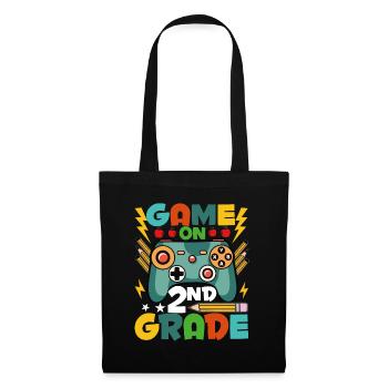 Game on the 2nd grade - Tote Bag - black - Front