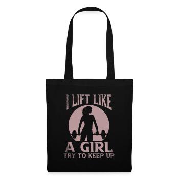 Bodybuilding Weight Training Fitness Muscle Building - Tote Bag - black - Front