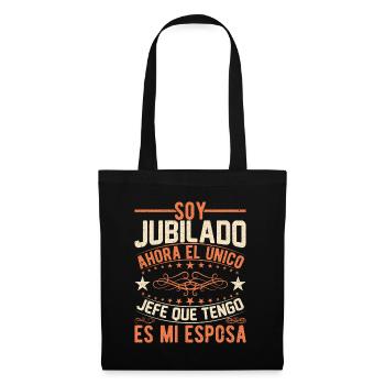 Je Suis Retraité - Sac en tissu - noir - Devant