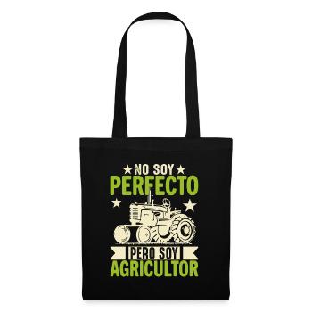 Je Ne Suis Pas Parfait Mais Je Suis Un Agriculteur - Sac en tissu - noir - Devant