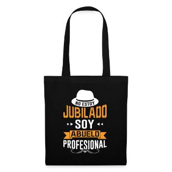Papi Retraité Je Suis Un Grand-père Professionnel - Sac en tissu - noir - Devant