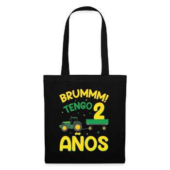 Brummm J'ai 2 ans - Sac en tissu - noir - Devant