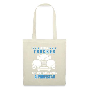 Chauffeur de camion Automobilistes Véhicules à moteur - Sac en tissu - nature - Devant