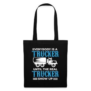 Truck Driver Motorists Motor vehicles - Tote Bag - black - Front
