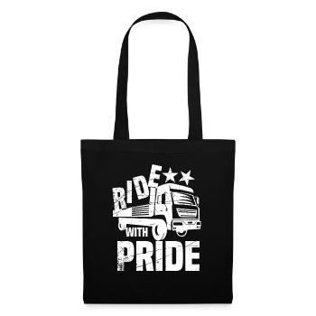 Truck Driver Motorists Motor vehicles - Tote Bag - black - Front