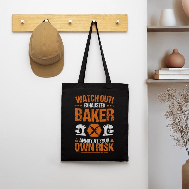 Baker Baking Baker Bakery Baking Tote Bag