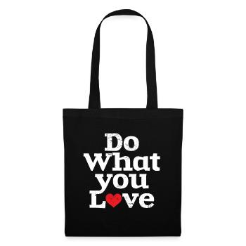 Do What you Love Mindset Freedom - Tote Bag - black - Front