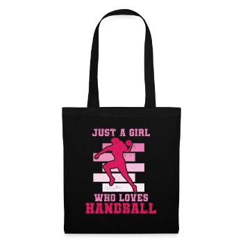 Handball HandballEur Ball Sport - Sac en tissu - noir - Devant