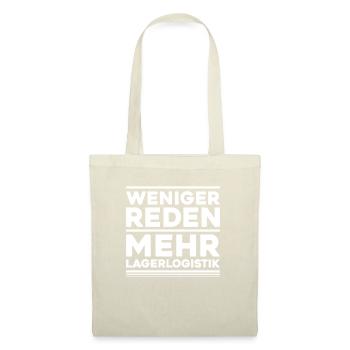 Fachkraft für Lagerlogistik Warehouse Worker Lager - Stoffbeutel - Natur - Vorne