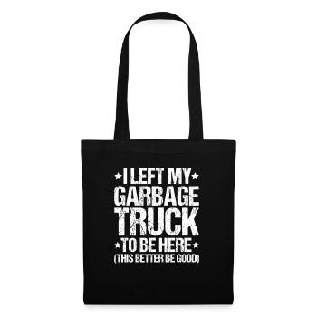 Specialist for recycling and waste management - Tote Bag - black - Front