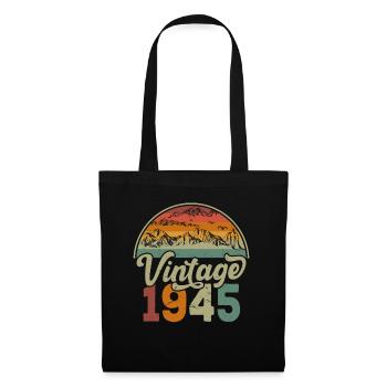 Vintage 1945 - Tote Bag - black - Front