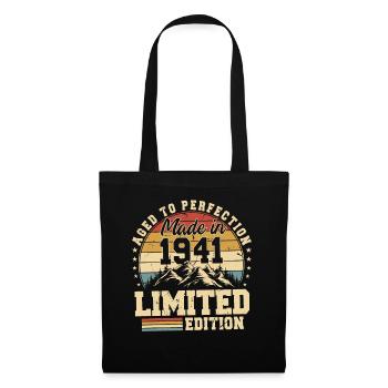 Aged to perfection Made in 1941 - Tote Bag - black - Front