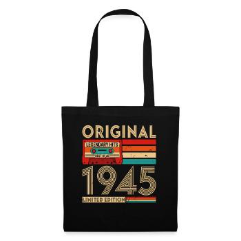 Original legendäre Hits Das Beste von 1945 - Stoffbeutel - Schwarz - Vorne