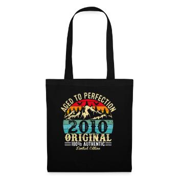Aged to perfection 2010 Original - Tote Bag - black - Front