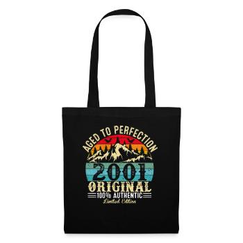 Aged to perfection 2001 Original - Tote Bag - black - Front
