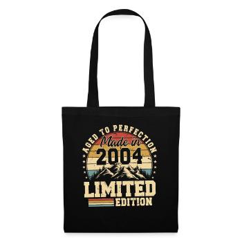 Aged to perfection manufactured in 2004 - Tote Bag - black - Front