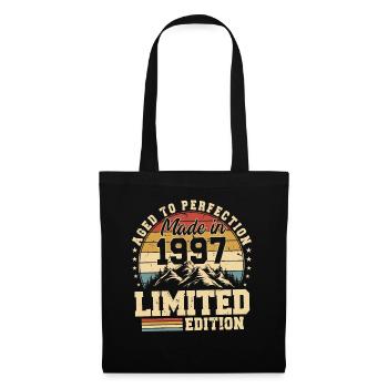 Aged to perfection Made in 1997 - Tote Bag - black - Front