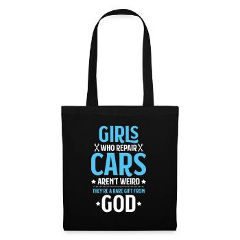 Automotive Mechatronics Engineer Car Mechanic Auto Mechanic - Tote Bag - black - Front