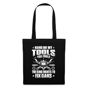 Automotive Mechatronics Engineer Car Mechanic Auto Mechanic - Tote Bag - black - Front