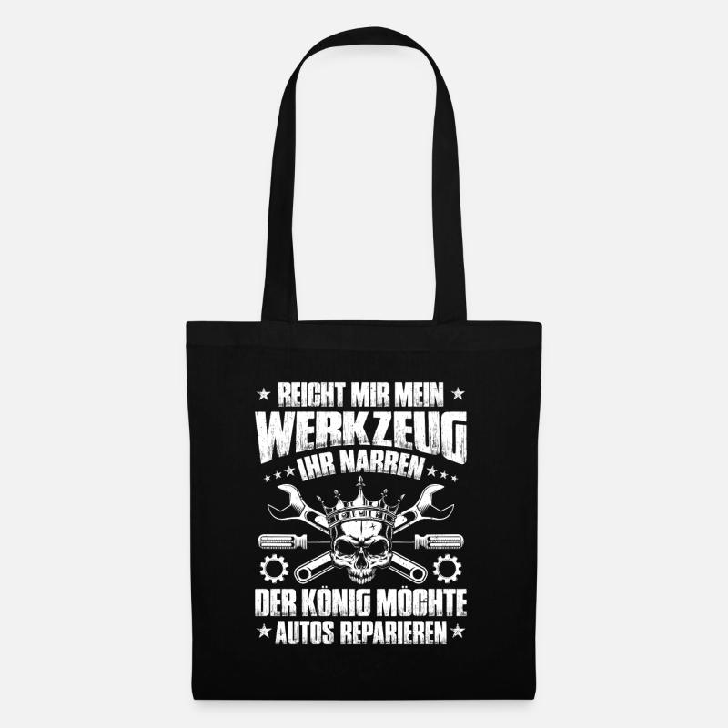 KFZ-Mechatroniker Car Mechanic Auto Mechanic - Stoffbeutel - Schwarz