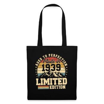 Aged to perfection Made in 1939 - Tote Bag - black - Front