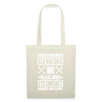 Elevator Fitter Elevator Mechanic Elevator Mechanic - Tote Bag - nature - Front