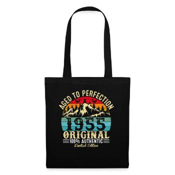Aged to perfection 1955 original - Tote Bag - black - Front
