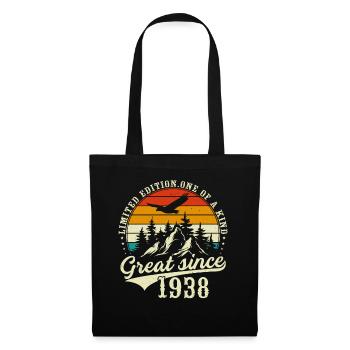 Unique En Son Genre Depuis 1938 - Sac en tissu - noir - Devant