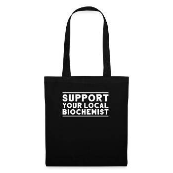 Biochemiker Biochimie Biochimie Biochimiste - Sac en tissu - noir - Devant