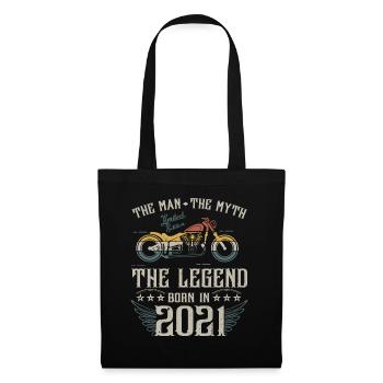 The man the myth The legend born in 2021 - Tote Bag - black - Front