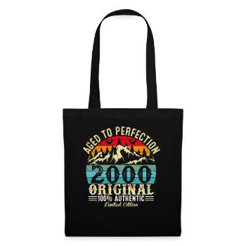 Aged to perfection 2000 Original - Tote Bag - black - Front