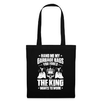 Specialist for recycling and waste management - Tote Bag - black - Front