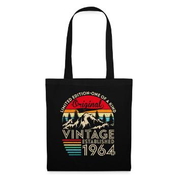 Original vintage established in 1964 anniversary - Tote Bag - black - Front