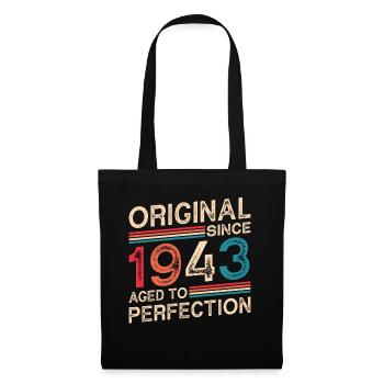 Original Since 1943 Aged To Perfection - Tote Bag - black - Front