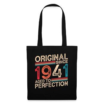 Original Depuis 1941 Vieilli À La Perfection - Sac en tissu - noir - Devant