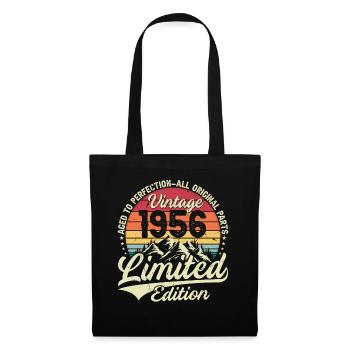 Vintage 1956 Limited Edition Birthday Gift - Tote Bag - black - Front