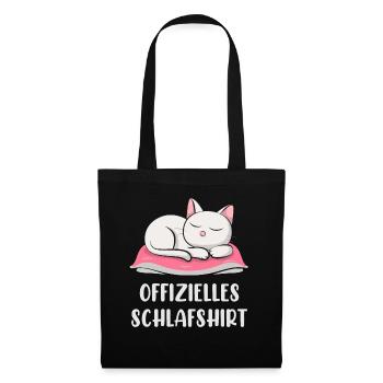 Offizielles Schlafshirt - Stoffbeutel - Schwarz - Vorne