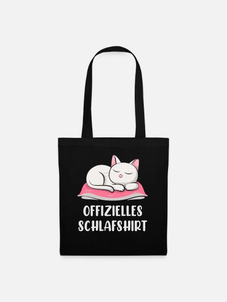 Offizielles Schlafshirt - Stoffbeutel - Schwarz