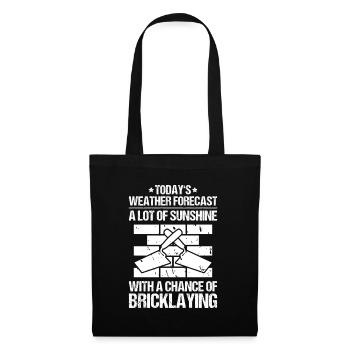 Master Masonry Masonry Bricklayer Mason - Tote Bag - black - Front
