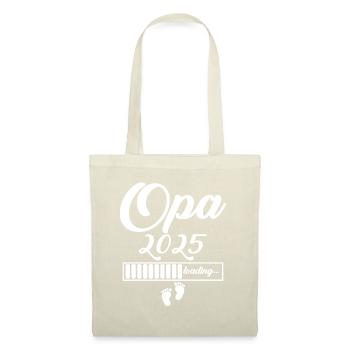 Opa 2025 - Stoffbeutel - Natur - Vorne
