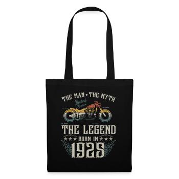 The man the myth the legend born in 1925 gift - Tote Bag - black - Front