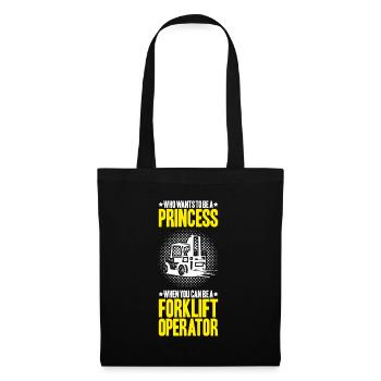 Forklift Driver Forklift Operator - Tote Bag - black - Front