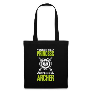 Bogenschütze Bogenschießen Bogen Archer Archery - Tote Bag - black - Front