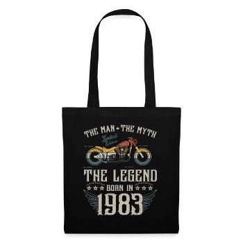 The man the myth The legend born in 1983 gift - Tote Bag - black - Front