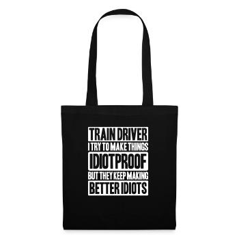 Triebfahrzeugführer Lokführer Train Driver - Tote Bag - black - Front
