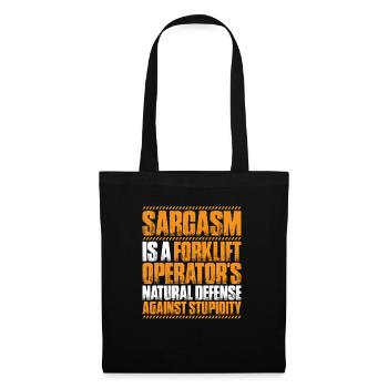 Forklift Driver Forklift Operator - Tote Bag - black - Front