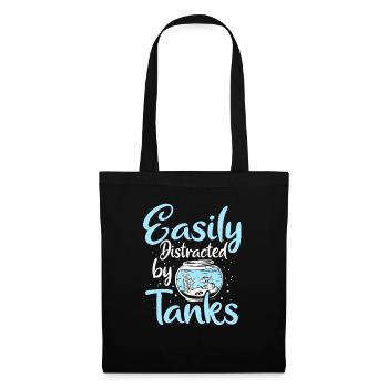 Aquaristics Aquarist Aquarium Fish Aquarist - Tote Bag - black - Front