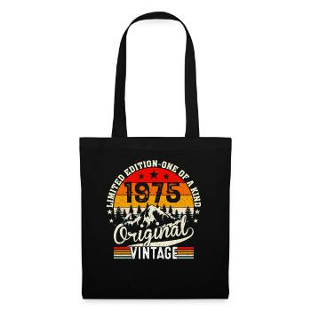 Millésime original 1975 - Sac en tissu - noir - Devant