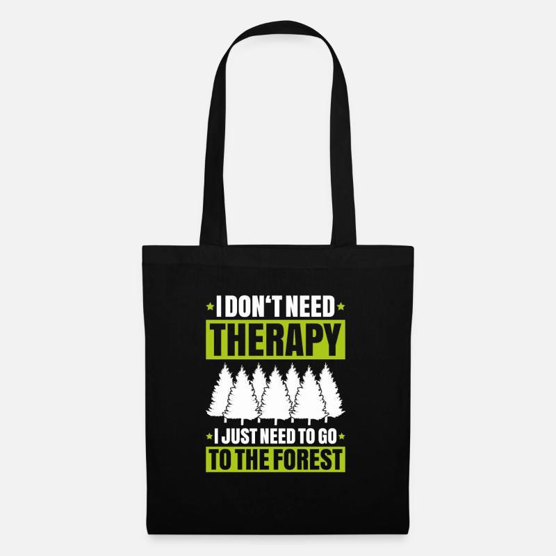 Forester Forestry Forester Forest workers Forest - Tote Bag - black
