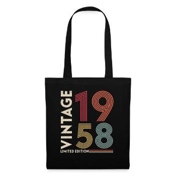 Millésime 1958 Edition limitée - Sac en tissu - noir - Devant